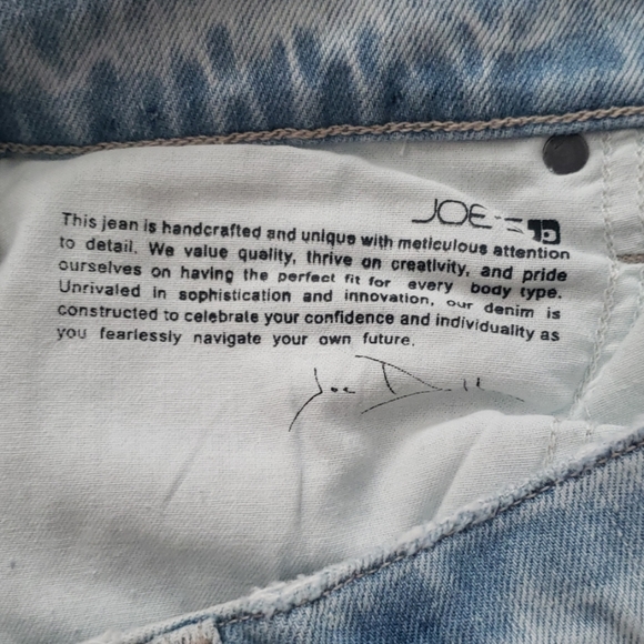 NWT Joe's Light Wash Denim Jeans - Picture 6 of 7